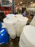 Lot of Ten 30 Gallon Plastic Barrels