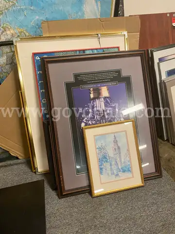 Lot of 20 Assorted Framed Art