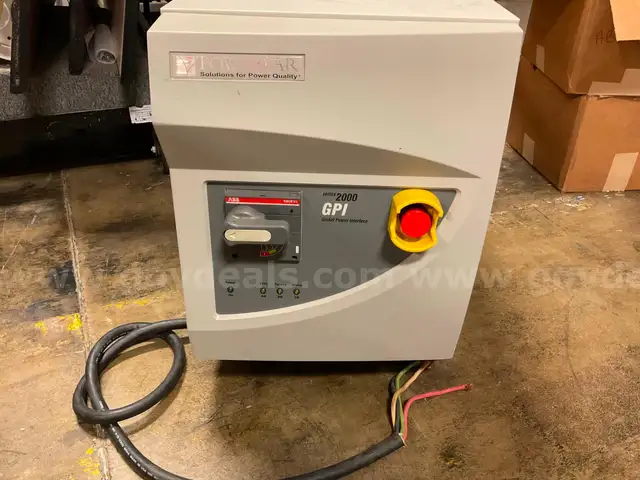 Powervar GPI Series 2000 power conditioner, model ABC15.0-20D40Y