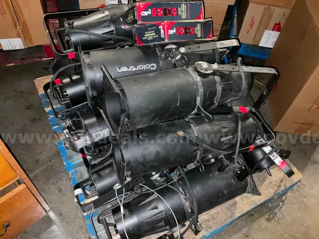 Pallet of Colortran Theatrical Stage Lights