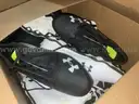 Lot of Approximately 68 Under Armour Cleats