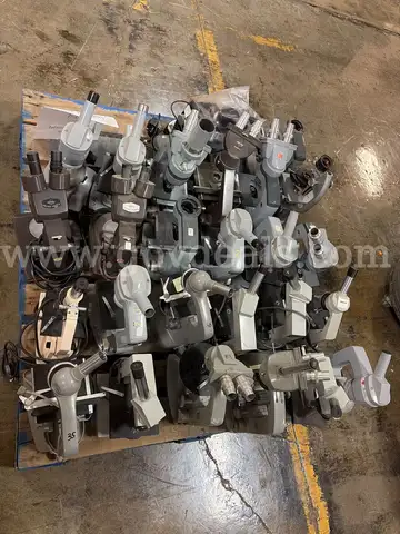 Lot of 27 Assorted Microscopes