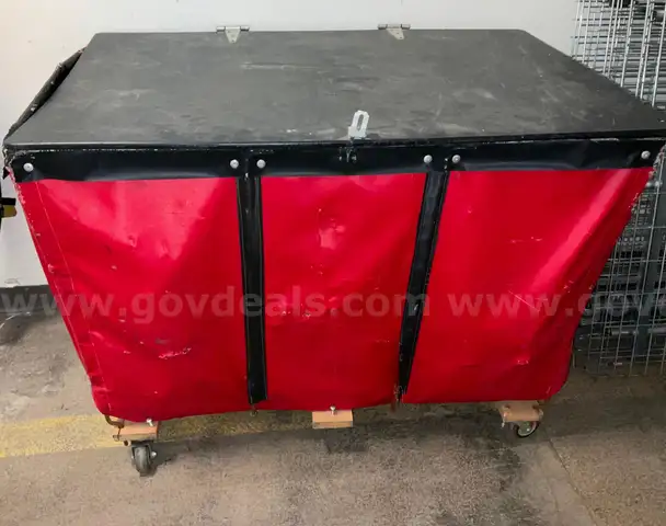 Heavy-duty Duffy’s vinyl laundry basket