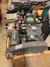 Lot of Assorted electric motors, pump units, valves, pressure accumulators, and mounted control components