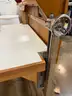 Lot of 2 adjustable Drafting & Inspection Table (1 has an Electrical Control Box)