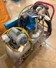 Industrial Air Compressor with Dual Tanks