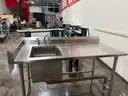 1 Stainless Steel Sink Table
