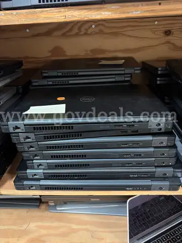 Lot of 7 Assorted Dell Laptops