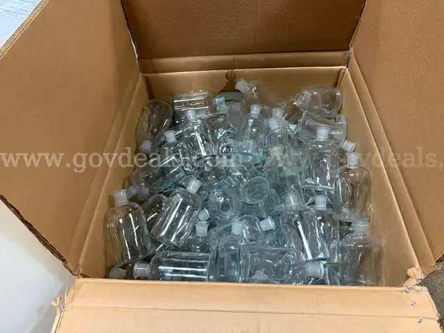 Lot of Vintage T.C.W. Co. Apothecary Glass Bottles