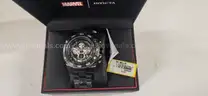 Black Marvel Invicta Watch