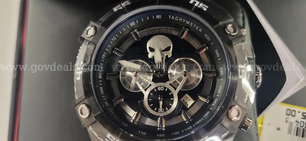 Black Marvel Invicta Watch
