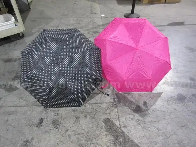 Lot of 2ea  collapsing umbrellas