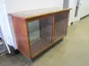 WOODEN GLASS DISPLAY