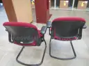 2 OFFICE SIDE CHAIRS