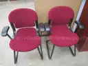 2 OFFICE SIDE CHAIRS