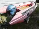 1988 Achilles inflatable watercraft with 9.9 HP motor