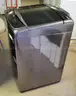 LG Top Load Washer-Black Stainless Steel