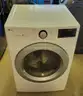LG - 7.4 Cu. Ft. Stackable Smart Gas Dryer with Sensor Dry - White