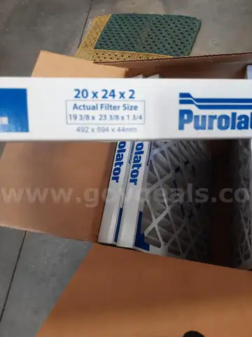 LOT OF AIR HANDLER FILTERS