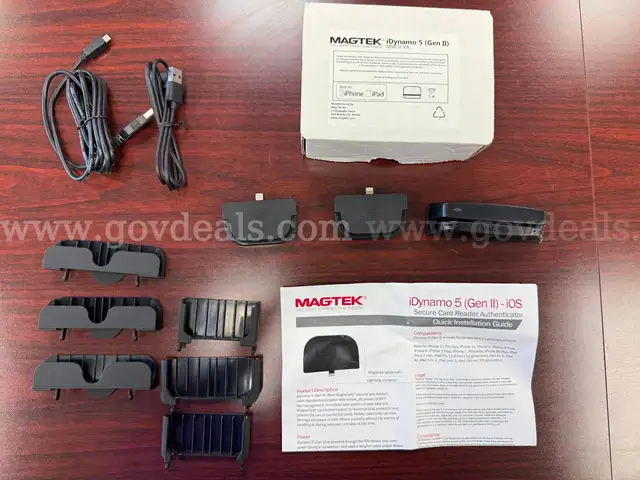 LOT of 3 Magtek Card Readers