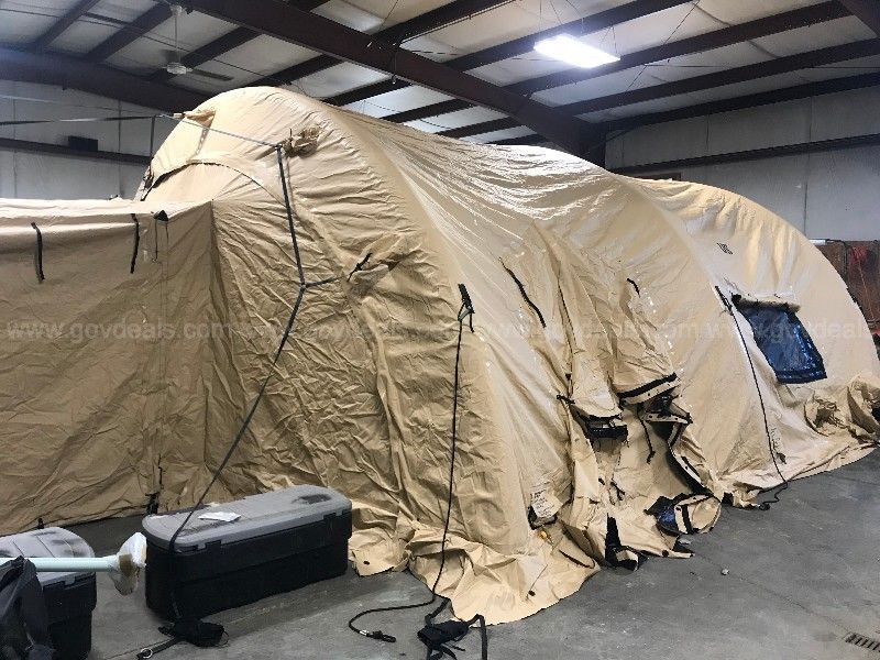 HDT Airbeam Temper Shelter GovDeals