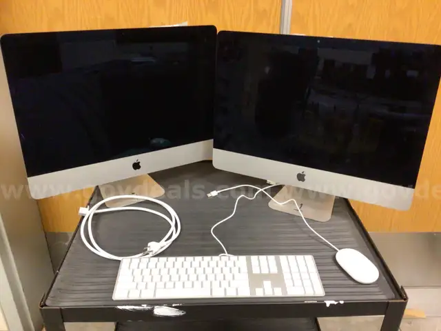 (2)  21.5&#x22; iMac Computers 2017
