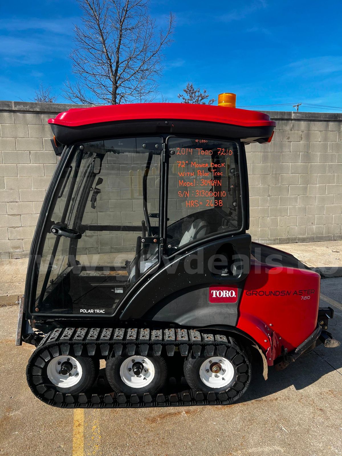 2014 Toro Groundsmaster 7210 72