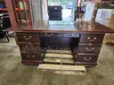 Executive Desk and Credenza