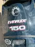 Lot of 3 150 HP Evinrude Outboard Motors