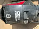 Lot of 3 150 HP Evinrude Outboard Motors