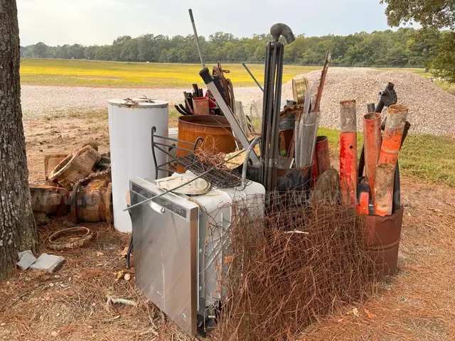 Lot of scrap metal
