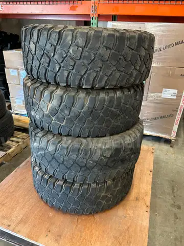 Set of BFGoodrich Mud-Terrain T/A tires