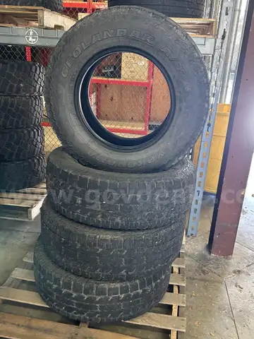 Set of 4 Yokohama Geolander A/T Tires