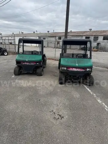 2  CUSHMAN TEXTRON CARTS **NON-OPERATIONAL***