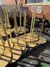 APPROX 31 YELLOW METAL SIGN POSTS