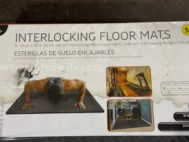 INTERLOCKING FLOOR MATS