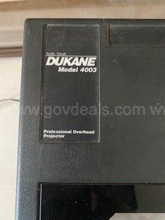 Dukane 641 overhead outlets projector