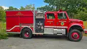 2002 International 4800 Fire Truck; 4x4 Pumper