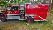 2002 International 4800 Fire Truck; 4x4 Pumper