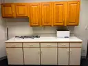lower and upper cabinets
