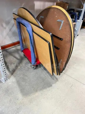 Lot of 5 student tables