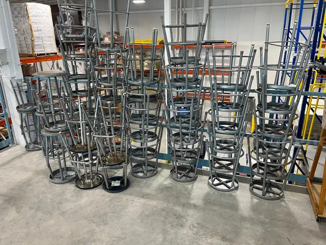 Lot of 48 Classroom Stools