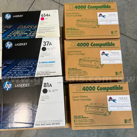 Lot of printer cartridges