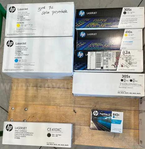Lot of printer cartridges
