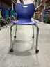 Student chairs on wheels (Multi color)