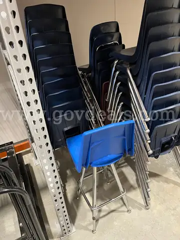 Student stack chairs