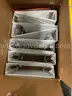 7 boxes of assorted 3-ring binders
