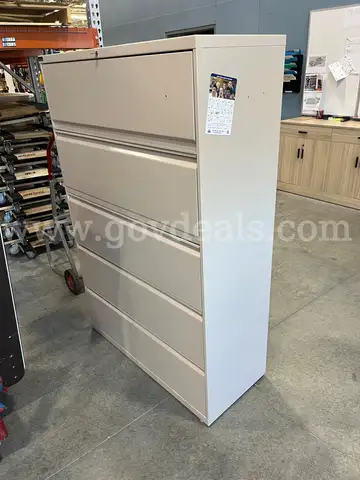 5 drawer lateral file cabinet