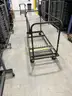 2 Metal Carts used for folding tables