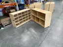(3) Fold N Lock storage units